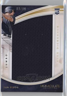 2016 Panini Immaculate Collection - Immaculate Jumbo #IJ-AD - Alex Dickerson /99