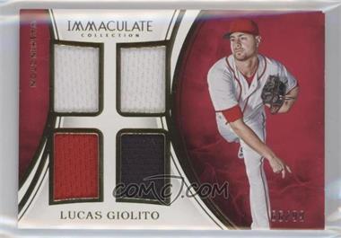 2016 Panini Immaculate Collection - Immaculate Quads #IQ-LG - Lucas Giolito /99