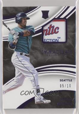 2016 Panini Immaculate Collection - Immaculate Swatches - Laundry Tag #IS-KE - Ketel Marte /10
