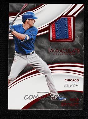 2016 Panini Immaculate Collection - Immaculate Swatches - Prime #IS-KB - Kris Bryant /1