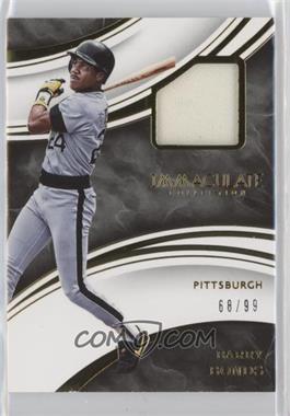2016 Panini Immaculate Collection - Immaculate Swatches #IS-BB - Barry Bonds /99