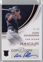 Alex Dickerson #/25