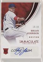 Brian Johnson #/25