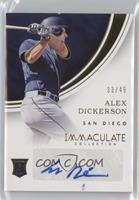 Alex Dickerson #/49