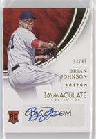 Brian Johnson #/49