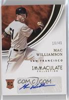 Mac Williamson #/49