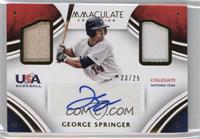 George Springer #/25