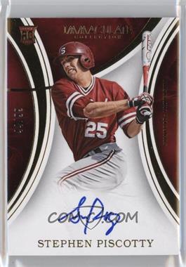 2016 Panini Immaculate Collection Collegiate - Signatures #28 - Stephen Piscotty /99