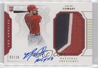 Rookie Materials Signatures - Kaleb Cowart #/10