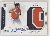 Rookie Materials Signatures - Tyler White #/25