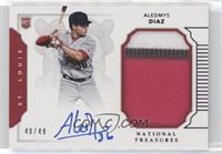 Rookie Materials Signatures - Aledmys Diaz #/49