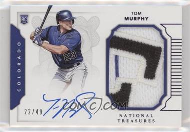 2016 Panini National Treasures - [Base] - Purple #200 - Rookie Materials Signatures - Tom Murphy /49