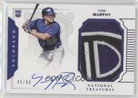 Rookie Materials Signatures - Tom Murphy #/49