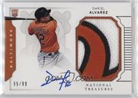 Rookie Materials Signatures - Dariel Alvarez #/99