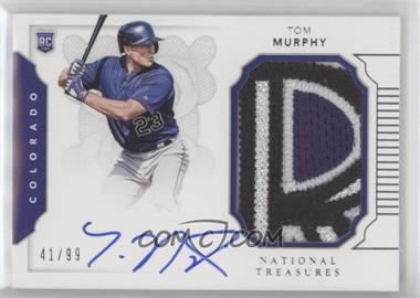 2016 Panini National Treasures - [Base] #200 - Rookie Materials Signatures - Tom Murphy /99