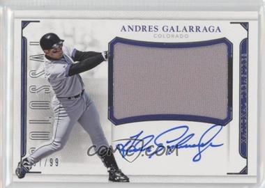 2016 Panini National Treasures - Colossal Signatures #CS-AG - Andres Galarraga /99