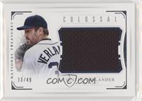 Justin Verlander #/49