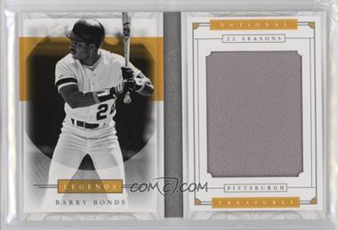 2016 Panini National Treasures - Legends Materials Booklets #LBM-BB - Barry Bonds /49