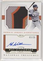 Mac Williamson #/25