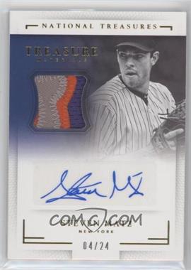 2016 Panini National Treasures - Treasure Material Signatures - Prime #TSM-SZ - Steven Matz /24