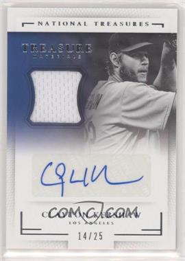 2016 Panini National Treasures - Treasure Material Signatures #TSM-CK - Clayton Kershaw /25