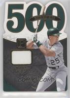 500 Home Runs - Mark McGwire #/49