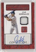 Juan Gonzalez #/199