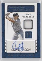 Juan Gonzalez [EX to NM] #/199