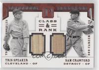 Sam Crawford, Tris Speaker [EX to NM] #/15