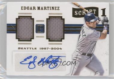 2016 Panini Pantheon - Script 1 - Gold #1-EM - Edgar Martinez /25