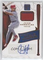 Juan Gonzalez #/10