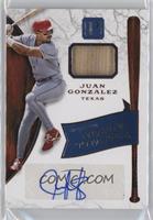 Juan Gonzalez #/199