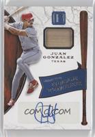 Juan Gonzalez #/199