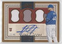 Base IX Autographs - Frankie Montas #/49