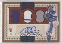 Base IX Autographs - Willson Contreras #/49