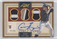 Base IX Autographs - Greg Bird #/25