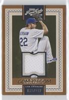 Base III Relics - Clayton Kershaw #/149