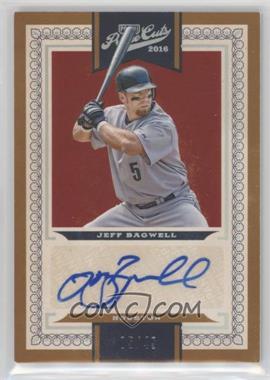 2016 Panini Prime Cuts - [Base] #171 - Base VI Autographs - Jeff Bagwell /49