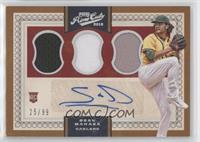 Base IX Autographs - Sean Manaea #/99