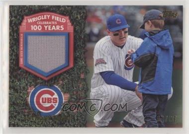2016 Topps - 100 Years at Wrigley Relics #WRIGR-AR - Anthony Rizzo /99