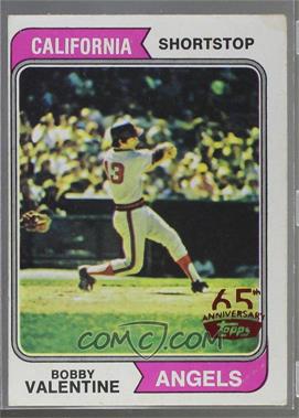 2016 Topps - 65th Anniversary Buybacks - Limited Red #1974-101 - Bobby Valentine [Poor to Fair]