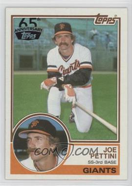 2016 Topps - 65th Anniversary Buybacks - Standard Black #1983-143 - Joe Pettini