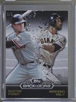 Buster Posey, Brandon Belt #/1