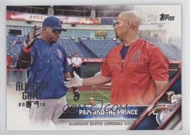 2016 Topps - [Base] - All-Star Game 2016 #126 - Checklist - Papi and the Prince (Sluggers Revise Longball List)