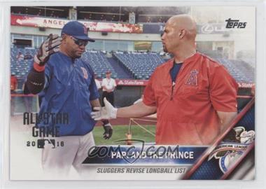 2016 Topps - [Base] - All-Star Game 2016 #126 - Checklist - Papi and the Prince (Sluggers Revise Longball List)