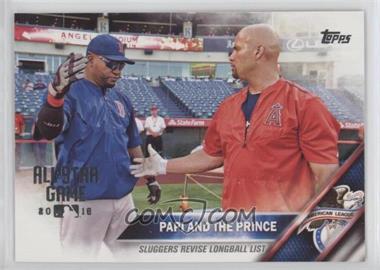 2016 Topps - [Base] - All-Star Game 2016 #126 - Checklist - Papi and the Prince (Sluggers Revise Longball List)