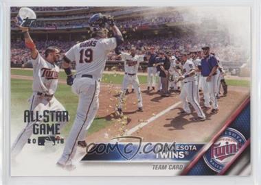 2016 Topps - [Base] - All-Star Game 2016 #181 - Minnesota Twins