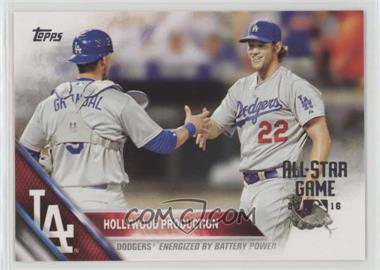 2016 Topps - [Base] - All-Star Game 2016 #24 - Checklist - Hollywood Production (Dodgers Energized by Battery Power)
