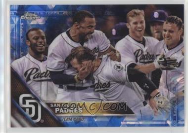 2016 Topps - [Base] - Box Set Chrome Sapphire Edition #315 - San Diego Padres /250