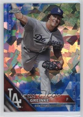 2016 Topps - [Base] - Box Set Chrome Sapphire Edition #32 - Zack Greinke /250